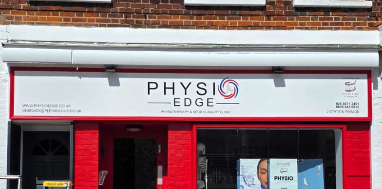 Storefront signage